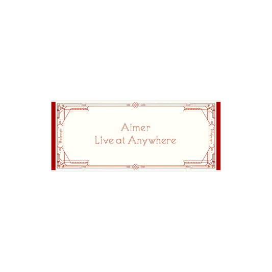 Live at Anywhere 2021 "Walpurgis" Face Towel