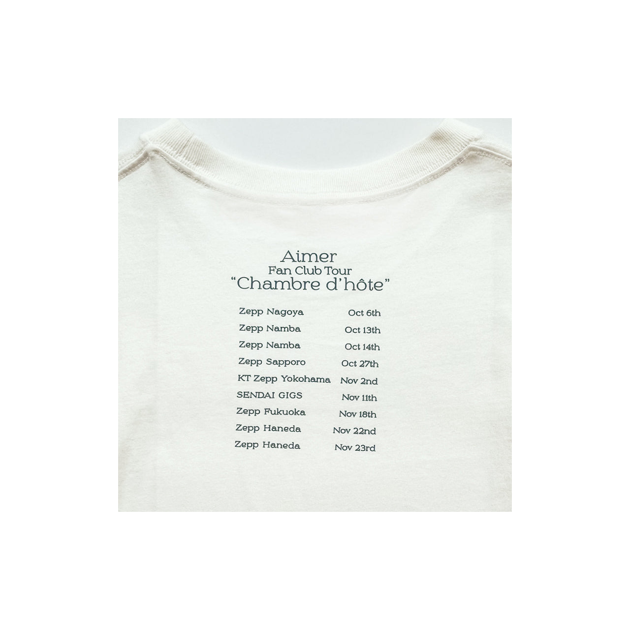 "Chambre d’hôte" T-shirt / chambre blanc
