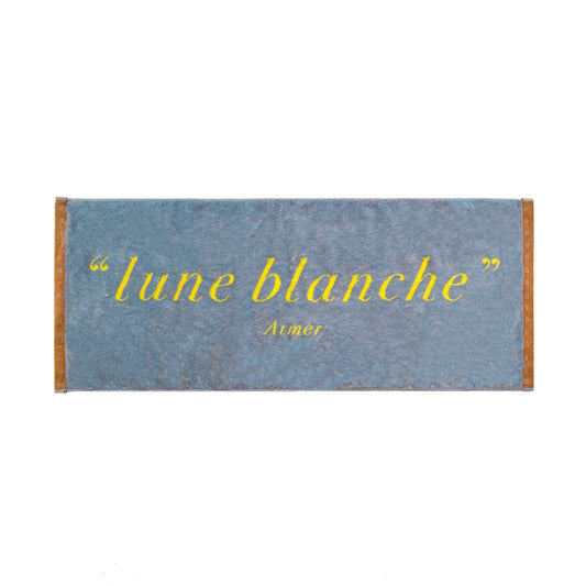 "lune blanche" FaceTowel -TourPattern-